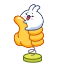 Chappy Bunny sticker 3